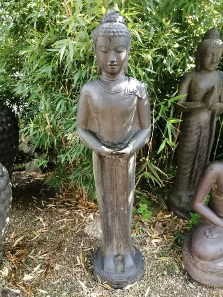Artikelbild 1 des Artikels “Buddha stehend, Steinguss, 151cm Höhe “